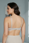 Zivame Dreamcatcher Padded Non Wired Medium Coverage Lace Bra - Wild Chime — thumbnail 2